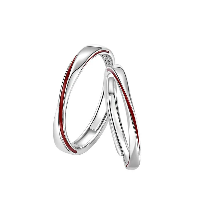The Matchmaker's Red String Matching Rings