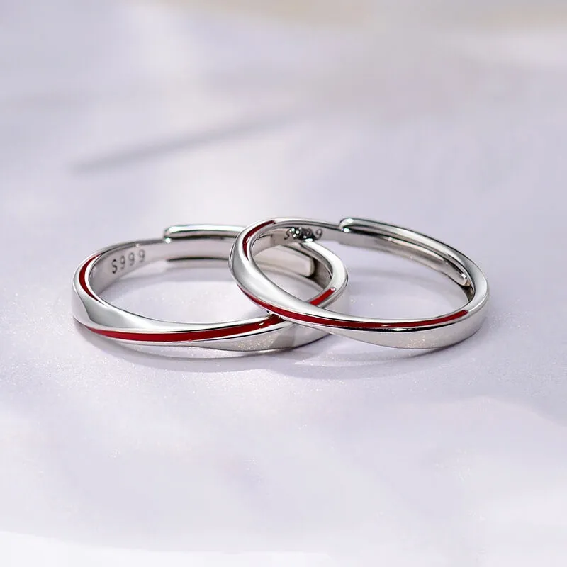 The Matchmaker's Red String Matching Rings