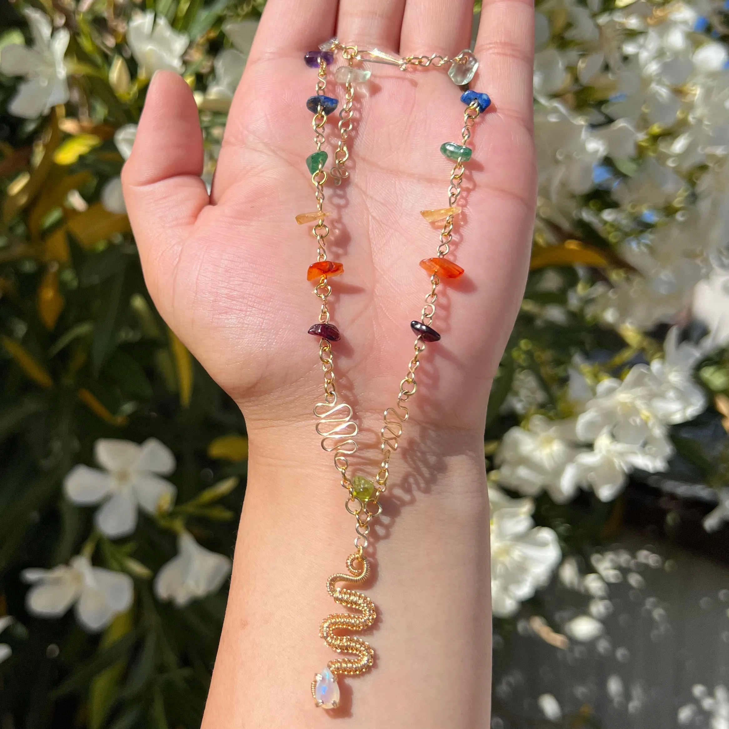 The Rainbow Chakra Medusa Serpent 𓆙