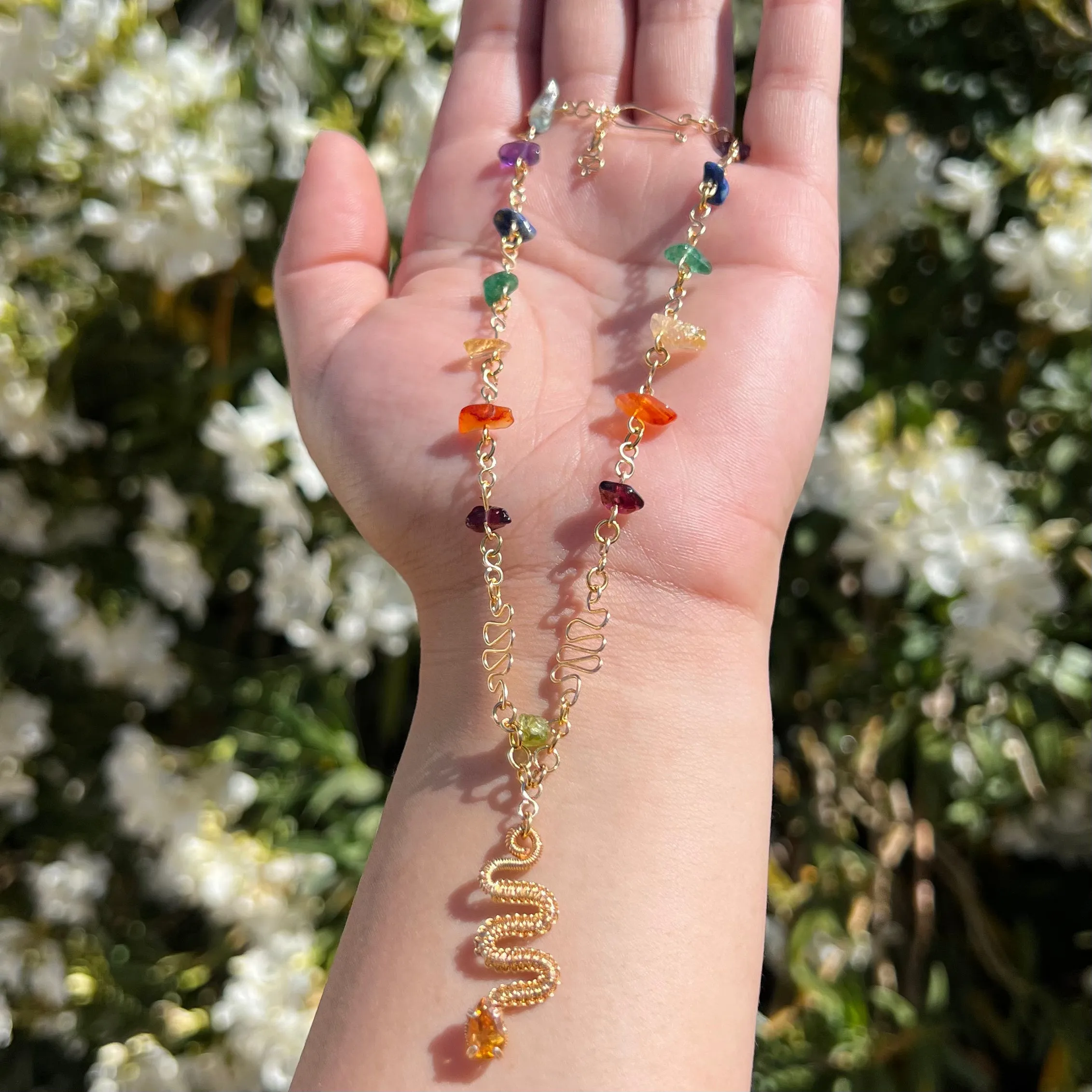 The Rainbow Chakra Medusa Serpent 𓆙