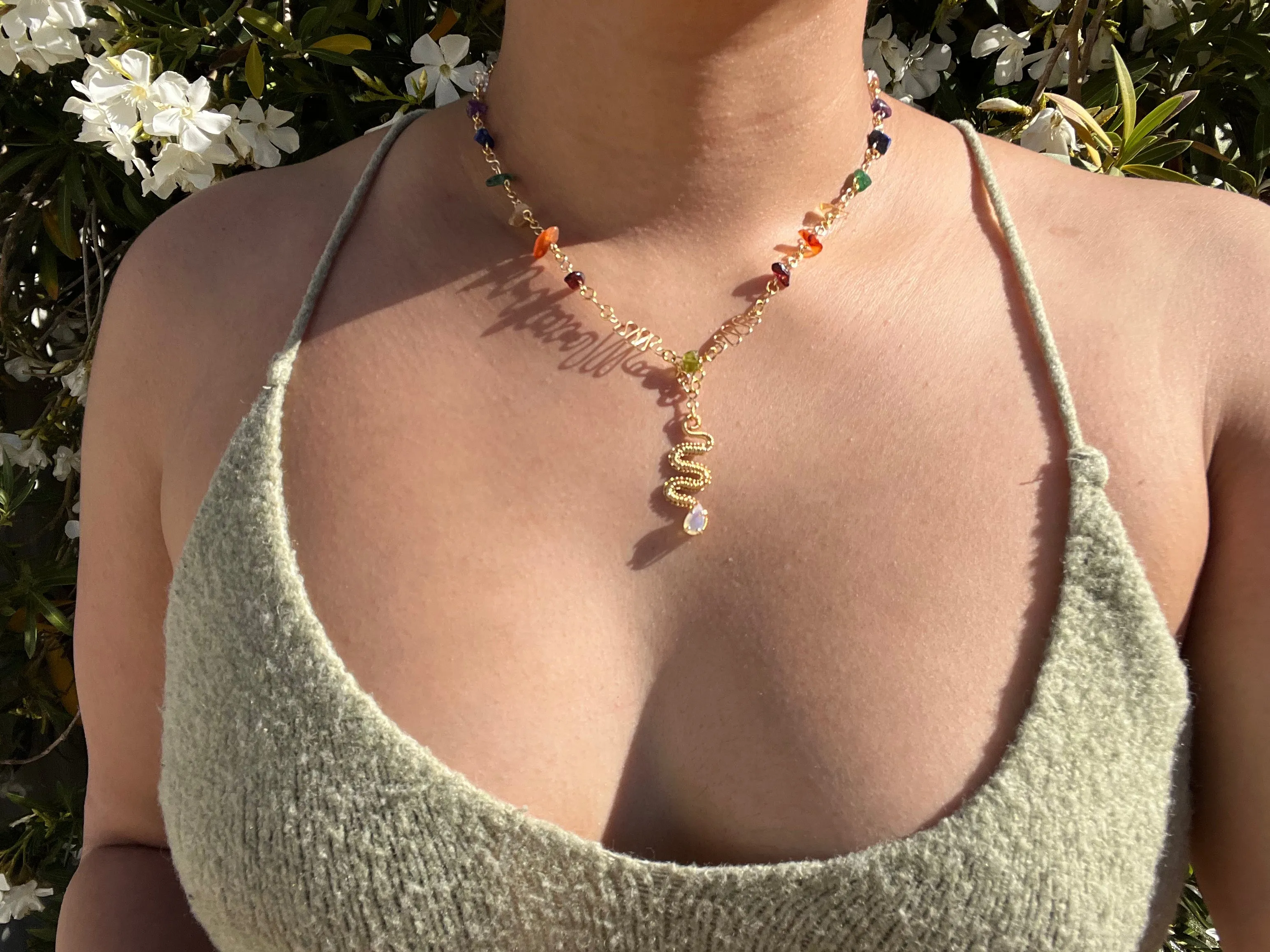The Rainbow Chakra Medusa Serpent 𓆙