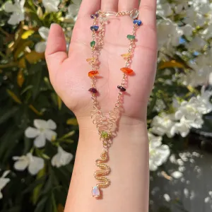 The Rainbow Chakra Medusa Serpent 𓆙
