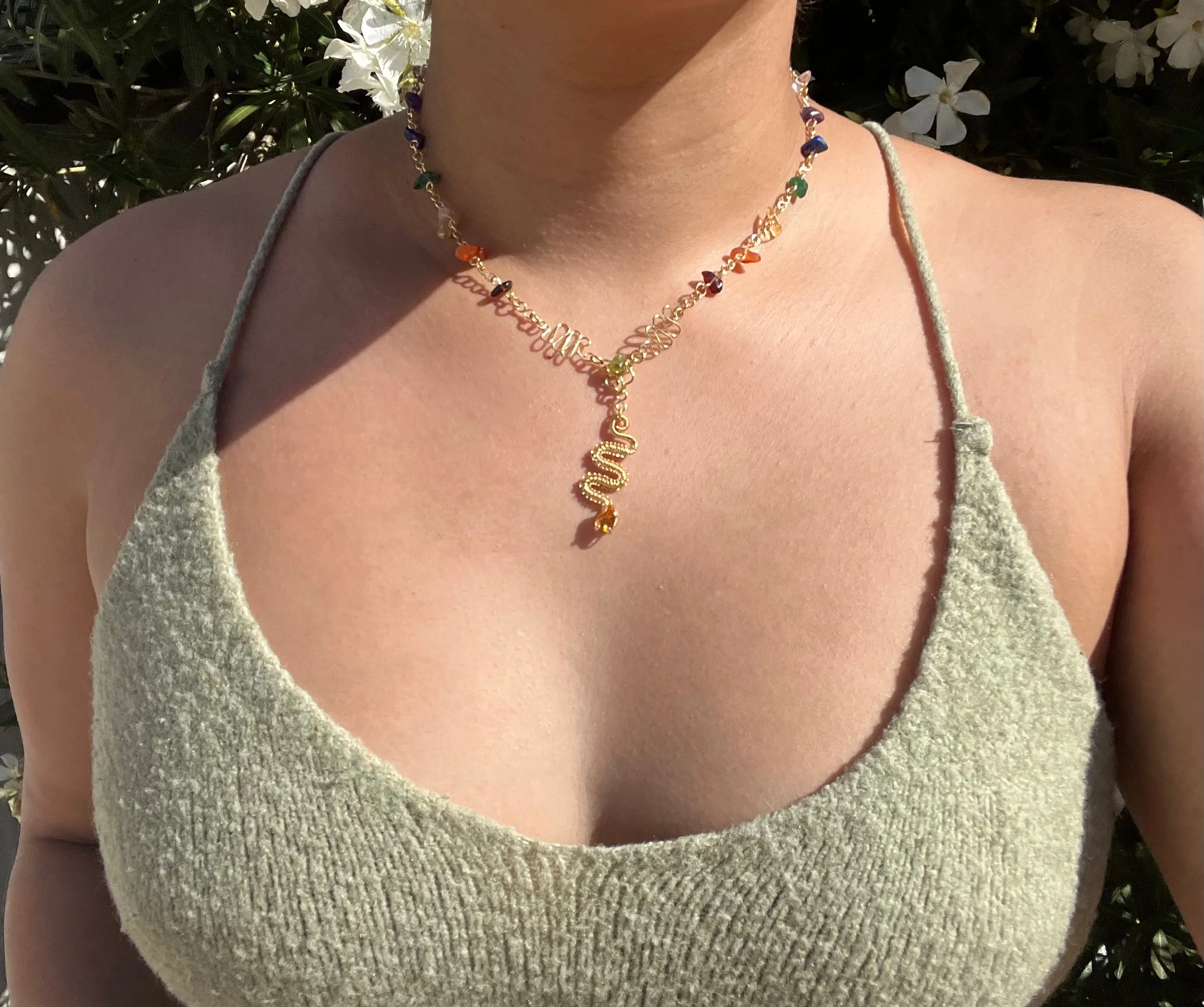The Rainbow Chakra Medusa Serpent 𓆙