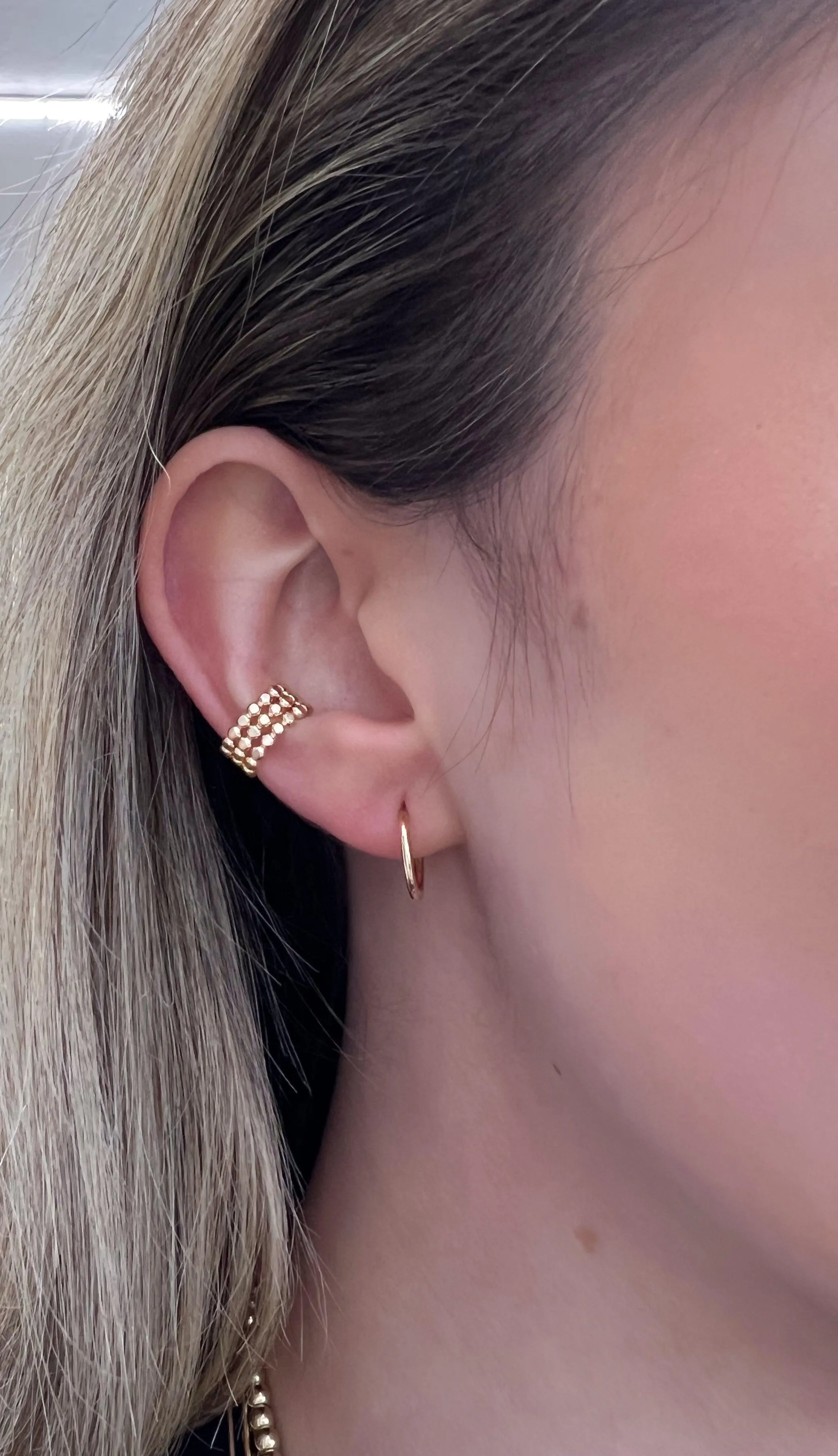 Thin Hoop Earrings