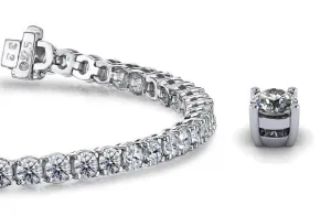 Timeless Dreams Lab-Grown Diamond Tennis Bracelet with 5.67 ct.(finished) 3mm