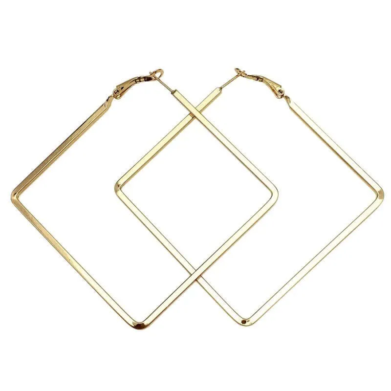 Timeless Square Hoop Earrings