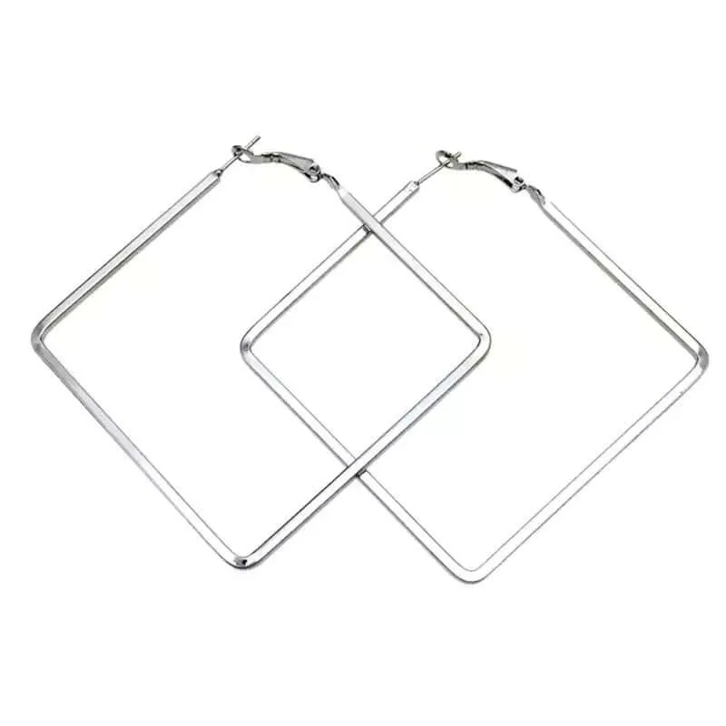 Timeless Square Hoop Earrings