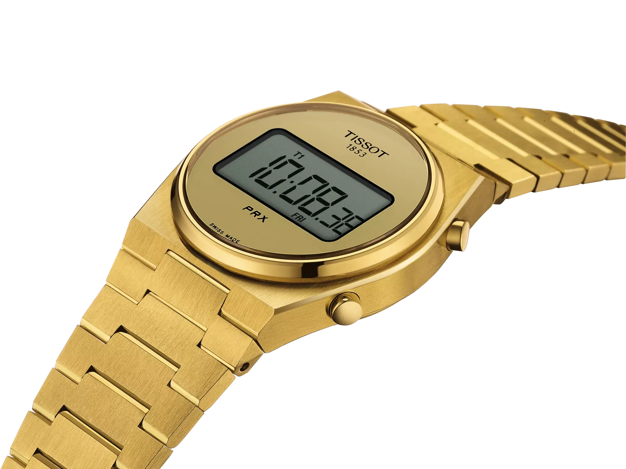 TISSOT PRX DIGITAL GOLD 35MM