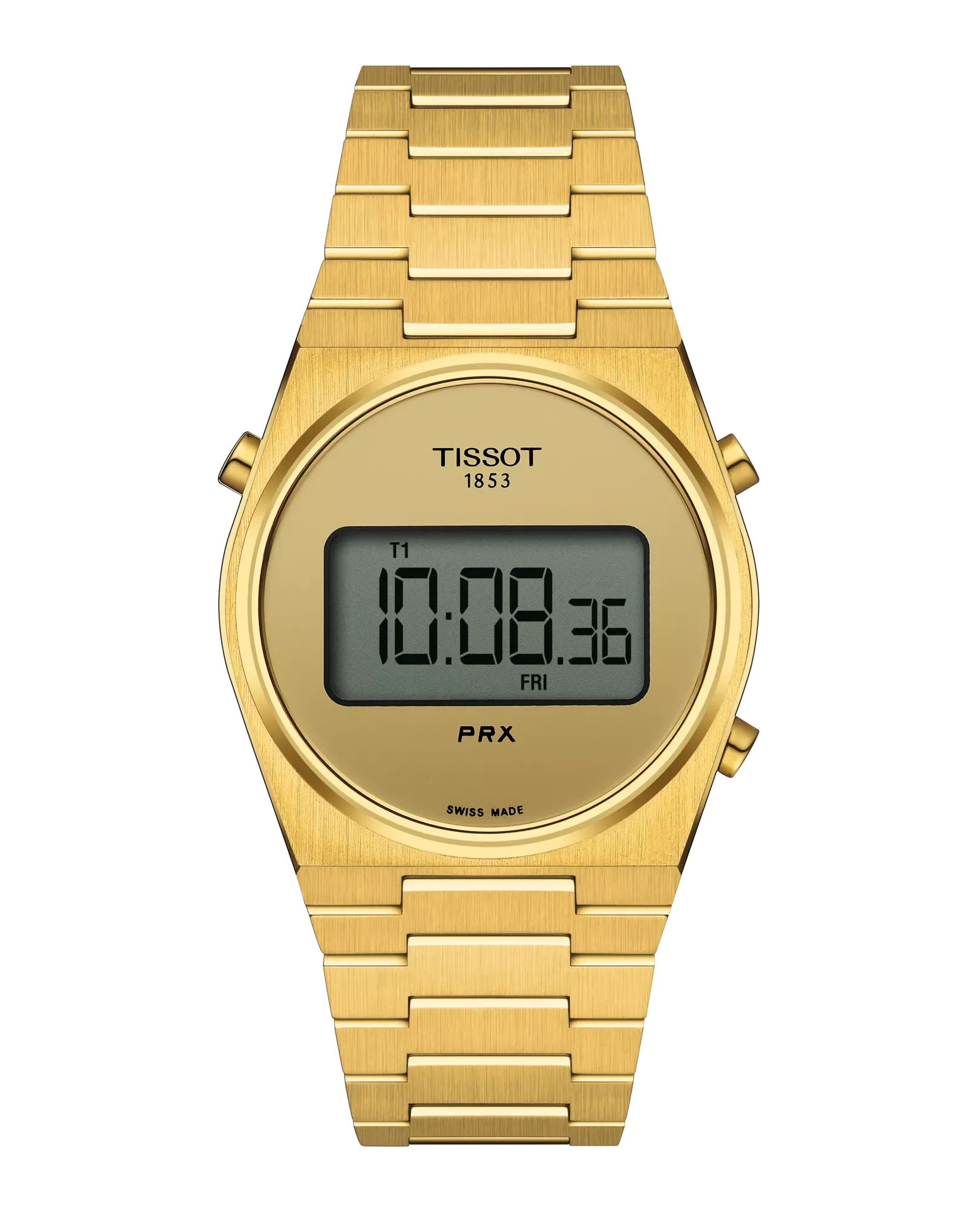 TISSOT PRX DIGITAL GOLD 35MM