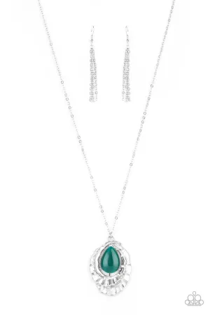 Titanic Trinket Green Paparazzi Necklace