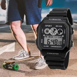 Top Brand Mens Sports Watches Digital LED Military Watch Men Fashion Casual Electronics Watches Luxury Clock Drop Shipping