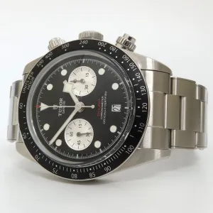 Tudor Black Bay Chronograph 41MM Automatic Black Dial Stainless Steel 79360N