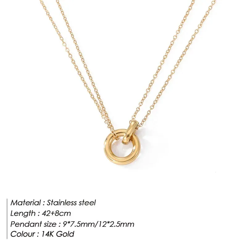 Two-Tone Necklaces