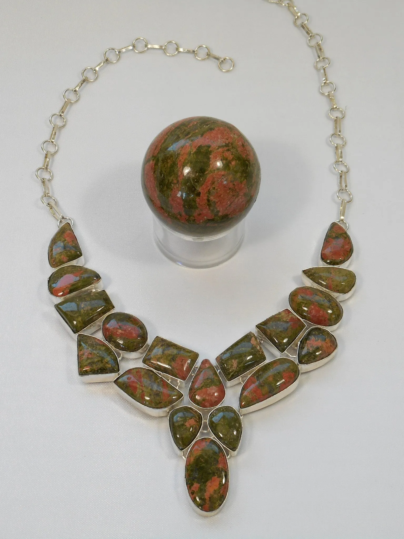 Unakite Necklace 3