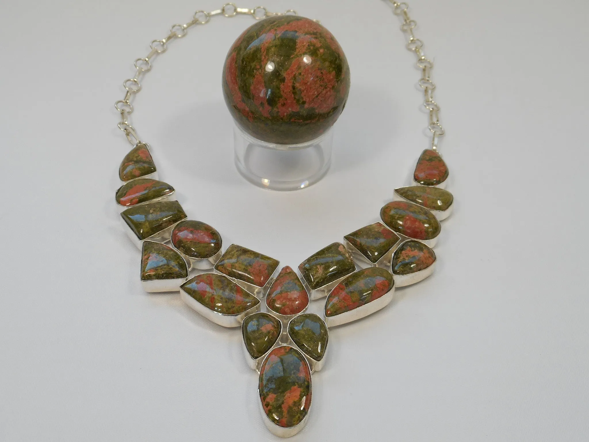 Unakite Necklace 3
