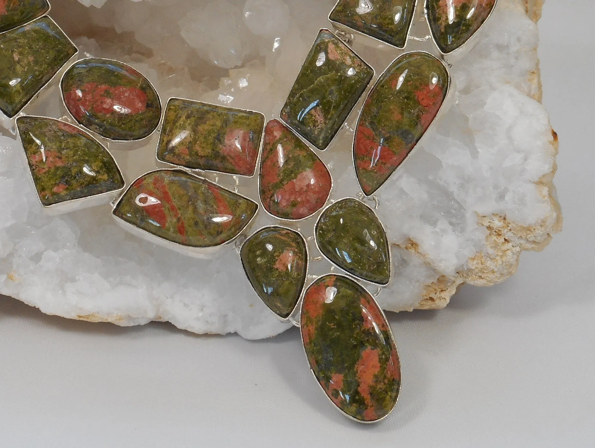 Unakite Necklace 3