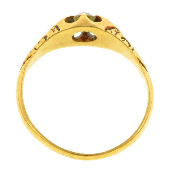 Victorian Diamond Engagement Ring