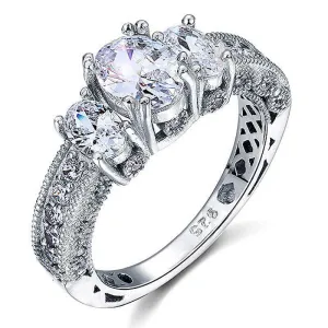 Vintage Style 2.0 Ct Diamond Wedding Engagement Ring