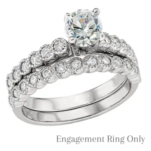 Vintage Style Engagement Ring Setting
