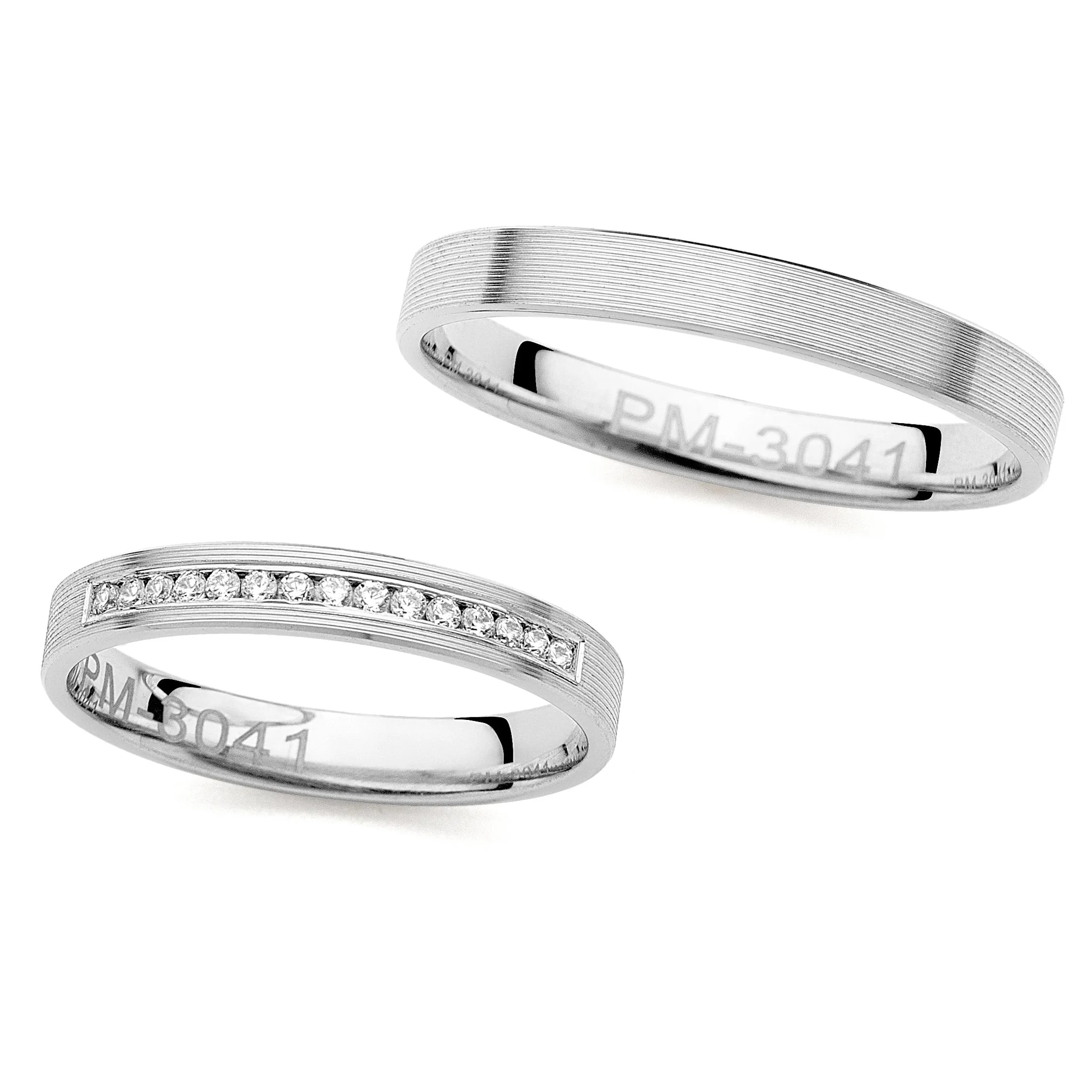 Wedding Band Set (Promise Rings) 3041