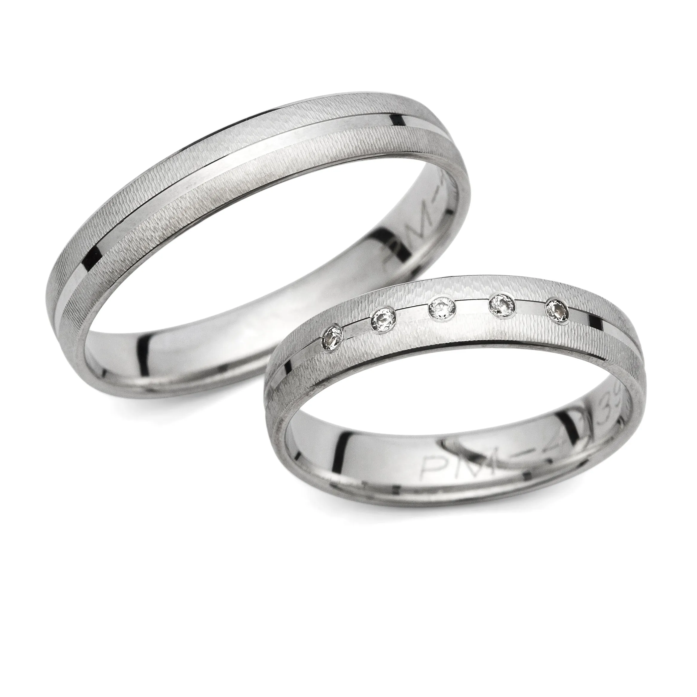 Wedding Band Set (Promise Rings) 4139