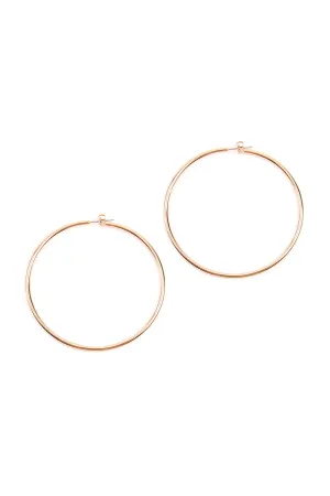 WIRE HOOP EARRINGS