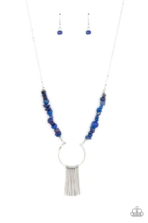 With Your ART and Soul Blue Paparazzi Necklace