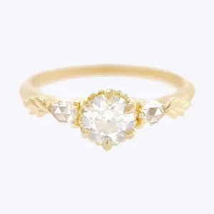 Wood Nymph Ivy 3-Stone Engagement Ring