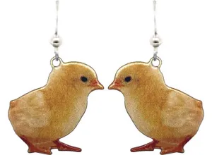 Yellow Chick Earrings