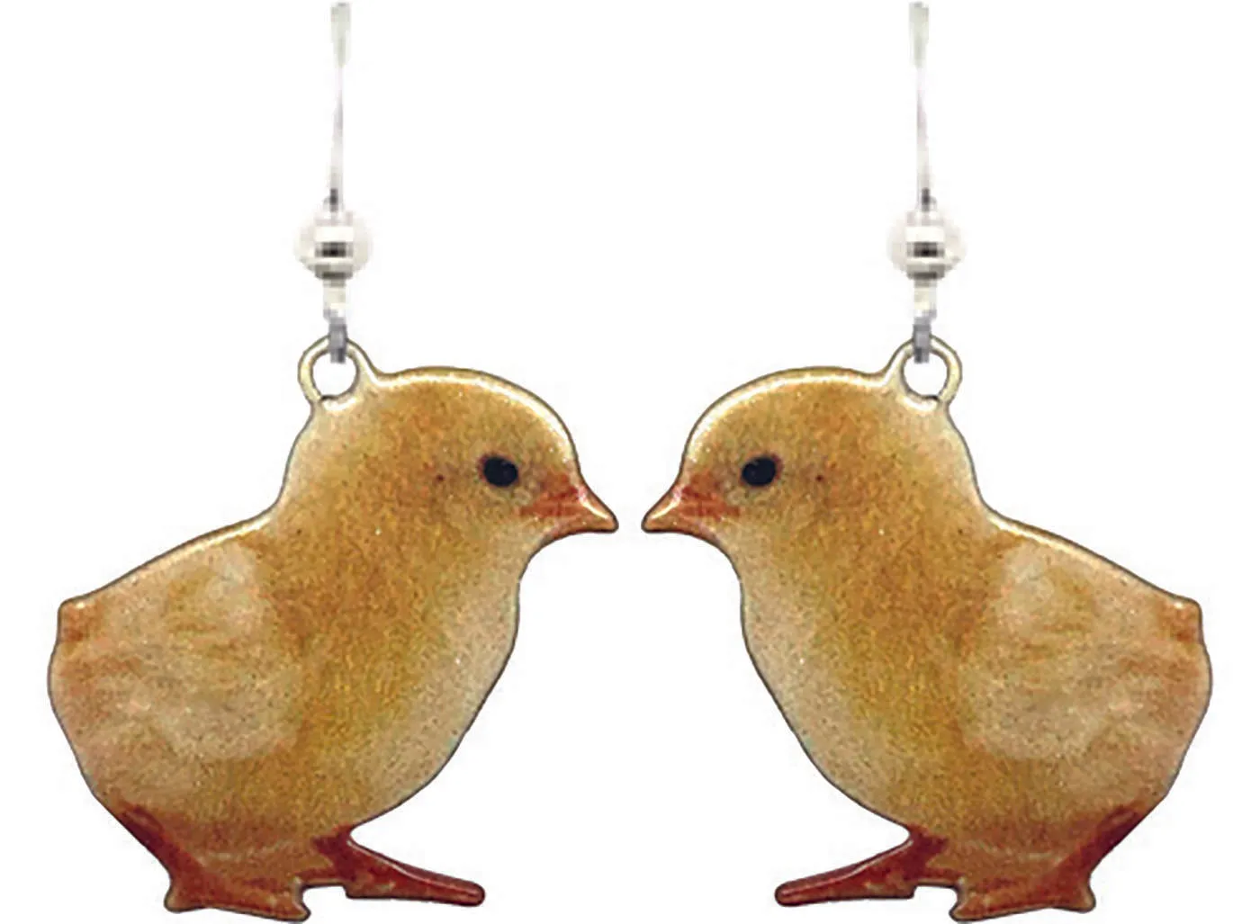 Yellow Chick Earrings