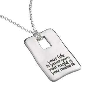 Your Life Is Your Own - Eleanor Roosevelt Necklace